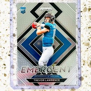 TREVOR LAWRENCE BASE ROOKIE CARD NFL JAGUARS 2021